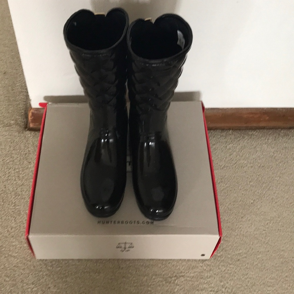 Hunter Black Women's Winter & Rain Boots